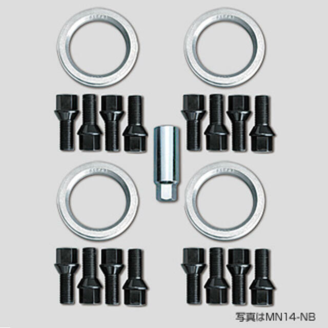 BOLT & Hub Ring KIT [BLACK TYPE]｜WEB STORE｜ENKEI WHEELS